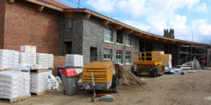 TEKCEM PLUS used on new build school